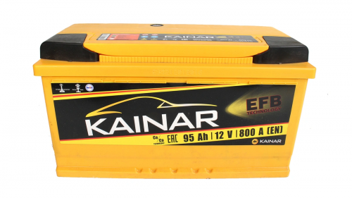 Аккумулятор автомобильный KAINAR EFB 95 А.ч Обратная полярность ( 0 )