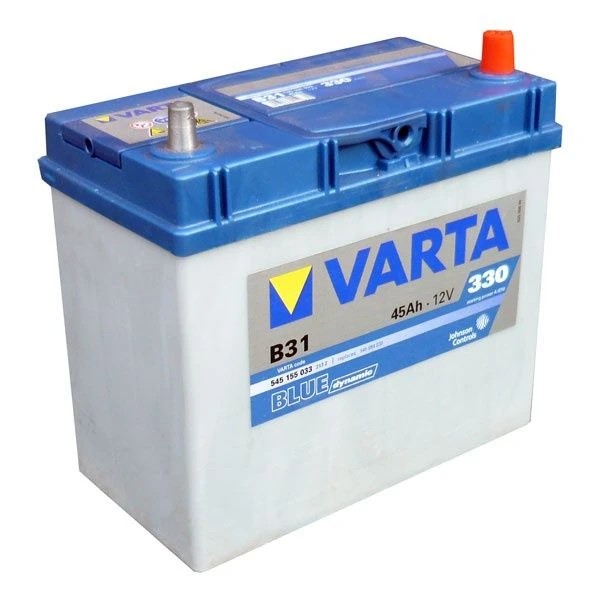 Аккумулятор легковой Varta Blue Dynamic B31 45 а/ч 330А ASIA Обратная полярность