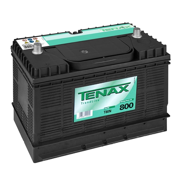 Батарея аккумуляторная TENAX 605102080 105А/ч 800А прямая полярн.