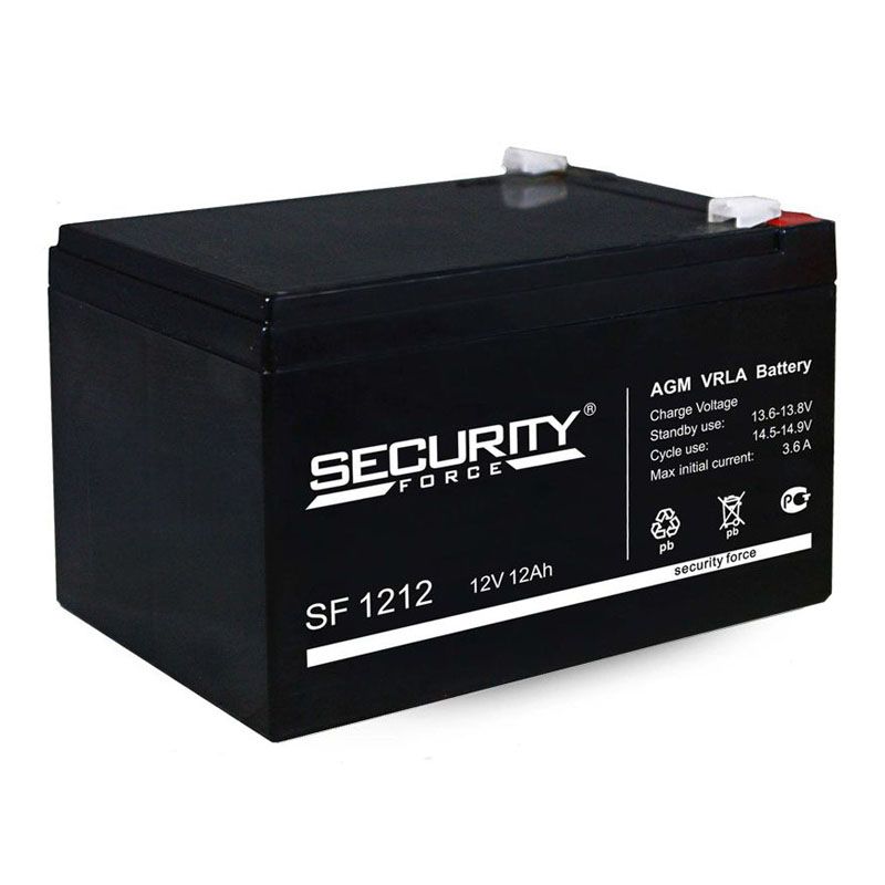Батарея аккумуляторная Security Force SF1212